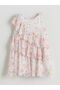Lcw Kids Ecru Floral Girl's Dress - 5