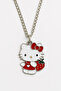 قلادات للأطفال باللون الفضي مع تصميم Hello Kity Cinnammaroll - 2