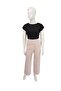 Women's Velcro Closure High Waist Lycra Palazzo Pants - 5