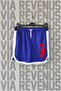 Printed Piping Detailed Sports Training Shorts
