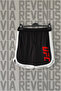 Printed Piping Detailed Sports Training Shorts