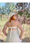 Muslin Back Tie Detailed Bandana Linen Suit - 5