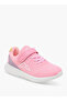 Girls Logo Print Sports Shoes with Hook and Loop Closure - 2
