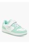 Girls' Logo Detail Sneakers with Hook and Loop Closure - 2