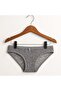 Gray Lace Women's Slip Panties
