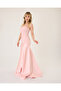 PEMBE ABİYE ELBİSE - 3