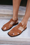 Patto Women's Taba Real Leather Suet Sandals - 6