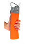 Enzh Online Marine Collapsible Flask Silicone + Pp Orange 600ml. - 7