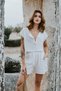 Lara Women's Linen Suit with Shorts