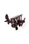 Natural Wood Handmade Decorative Vehicle Vehicle Model Retro Nostalgic Desktop Authentic Gift Ornament - 2