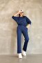 Women's Tracksuit Set Minimal Cut Comfortable Fit Elastic Waist - 6