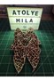 Fabric Leopard Buckle