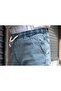 Battal Large Size Ice Blue Jeans Pants Elastic Waist and Legs Flexible Lycra Jogger - 4