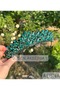 Aluna Emerald Green Crystal Stone Luxury Design Engagement Bridal Tiara Metal Crown with Peaked Authentic Motif - 5