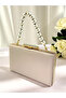 Color Matte Skin Leather Women's Evening Dress Bag