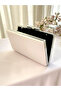 Sand Color Matte Skin Leather Women's Evening Dress Bag - 3