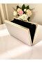 Color Matte Skin Leather Women's Evening Dress Bag - 5