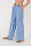 Women's Thin Fabric Belted Pants - 6