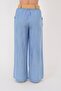 Women's Thin Fabric Belted Pants - 4