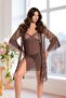 Patterned Morning Nightgown Set