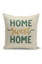 Set of 4 Double-Sided Digital Print Cushion Covers (Punch Embroidery Pattern Look) - 5