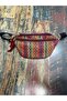 Ethnic Authentic 2 Compartment Waist Bag Waterproof Daily Travel Use