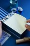 Tabletop Hard Cover Notepad. 80 Grams of Ivory Paper, 340 Sheets. 11X15.8 Cm. Colored Edge. - 5