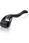 Beard roller, Silicone/Alloy, Black