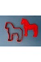 Cookie Mold Set with Horse Figure – Dough and Sugar Dough Mold - 2