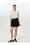 Girl's Embroidered Oversize Design Shorts Set - 2