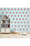 100 Pieces Round - Polka Dot Sticker in 5cm Size