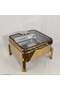 Rectangular Hydraulic Warming Dish, Stainless Steel Warming Dish with Clear Lid