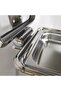 Rectangular Hydraulic Warming Dish, Stainless Steel Warming Dish with Clear Lid - 7