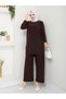 Our Wonderful New Season Fulya Pants Suit with Cross Detail on the Back - 4