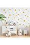 Various Sizes Round Polka Dot Wall Sticker Set between 1.5-18cm - 268 Pieces - 2