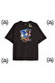 Y2K Sonicc Printed Black T-Shirt