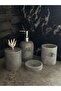 🌿   Polen Stone – Bathroom of Natural Elegance 🖤   Gray Marble 4-Piece Bathroom Set - 2