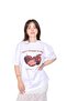 Apple Printed White T-Shirt - 3