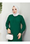 Green Flannelette Dress - 2