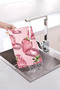 Glass Cutting Board Chopping Board Pink Strawberries Dowry Gift 35X25 cm - 4