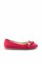 Fuchsia Fabric Women's Ballerinas K01826763004