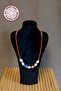 - Özlem 9422 8377 Handmade Orange Crystal Beads and Crimping Natural Stone Necklace