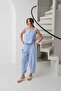 Women's Celeste Blouse-Pants Summer Set, Women's Wear-Out Set - 5