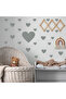 Various Sizes Heart Shaped Wall Sticker Set - 97 Pieces - 4