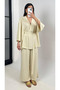 Yellow Belt Detailed Suit - 8723 - 2