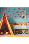 Cloud Shaped Wall Sticker Set in Various Sizes - 100 Pieces - 4