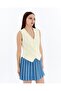 Women's Body-Fitting Short Woven Vest - 7