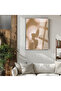 Amazing | Soft Leaf Shade Model (Shade) | Framed Tempered Glass Table Single Vertical