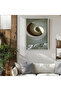 Amazing | Rosie | Spiral Patterned Soft Model | Framed Tempered Glass Table Single Vertical