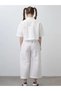Girl's Crop Shirt Poplin Pants Set - 7